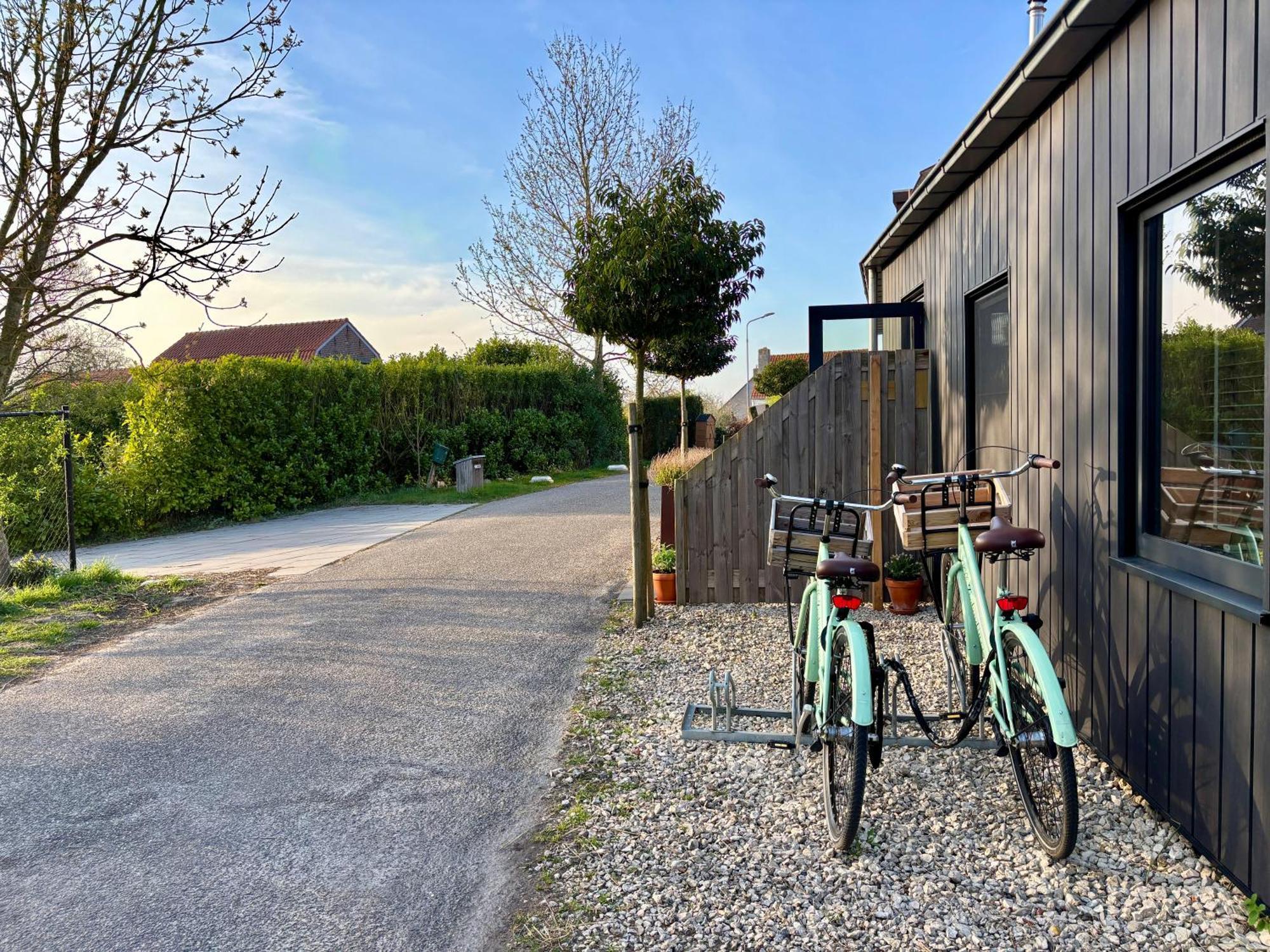 Romantisch Huisje Met Houtkachel & Airco Op 2,5Km Van Zee Groede Eksteriør bilde